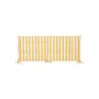 Coussin pour banc Franca tissu jaune / L 100 x P 42 cm - BROSTE COPENHAGEN