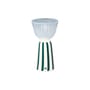 Kabellose, wiederaufladbare Außenlampe Swiing metall blau X Maison Sarah Lavoine - Limited Edition - Fermob