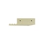 Mensola a muro Vibes Small metallo verde / L 20 cm - NOBODINOZ