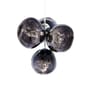 Pendelleuchte Melt Chandelier plastikmaterial grau / Small - LED / Ø 98 x H 103 cm - Tom Dixon