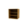 Wandablage Montana Mini 1004 holz braun / 3 Regale - 35 x 35 x T 25 cm - MONTANA