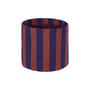 Korb  textil blau / H 17 cm - NOBODINOZ