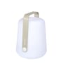 Lampe extérieur sans fil rechargeable Balad Small LED métal gris / H 25 cm - USB - Fermob