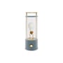 Lampe sans fil rechargeable The Muse 2.0 métal bleu / IP44 - TALA