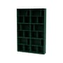 Libreria Read legno verde / L 139,2 x P 30 x H 211,8 cm - MONTANA