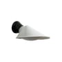 Plume Wall light plastic material white / Adjustable - With diffuser screen - DCW éditions