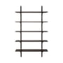 Regal PI holz braun / 5 Regale - Massives Mahagoni / B 100 x H 196 cm - Ethnicraft