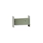 Scaffale Pli metallo verde / L 30 x P 15 cm - TIPTOE