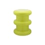Tabouret Pilastro plastique vert / H 46 x Ø 35 cm - By Ettore Sottsass - Kartell