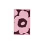 Badetuch Unikko textil rosa / 30 x 50 cm - Marimekko