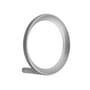 Loop Large Hook grey silver metal / Ø 9.4cm - Metal - Normann Copenhagen