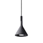 Mini Aplomb Pendant stone grey black / Concrete - Ø 11.5 x H 21 cm - Foscarini