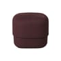 Sitzkissen Circus Small textil rot / Stoff uni - Ø 46 cm - Normann Copenhagen