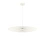 Sospensione Carmen Medium tessuto bianco / LED - Ø 90 cm - Hartô