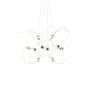 Suspension Munari 10 / LED - 120 x 90 x H 83 cm / Version pré-assemblée - DCW éditions