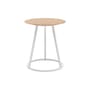 Tabouret Gustave métal blanc - Hartô