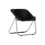 Fauteuil pliant Plona cuir noir / Cuir - Giancarlo Piretti, 1970 - ANONIMA CASTELLI