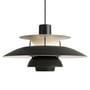 PH 5 Pendant metal black / Ø 50 cm - Poul Henningsen, 1958 - Louis Poulsen