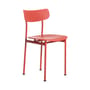 Chaise Motta rouge / Jasper Morrison - Polypropylène recyclé - Magis