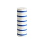 Bougie bloc Column Large cire bleu / Ø 9 x H 25 cm - Hay
