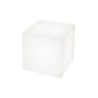 Cubo Outdoor LED beleuchteter Couchtisch kabellos - 50 x 50 x 50 cm - für den Außeneinsatz - Slide