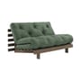 Canapé convertible Roots / L 140 cm - 3 positions / Structure marron - KARUP DESIGN