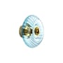 Wandleuchte Grace glas blau / Small - Ø 20 cm - ELEMENTS LIGHTING