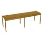 Bank Luxembourg metall gelb 3/4-Sitzer / B 145 cm - Aluminium - Fermob