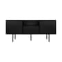Buffet Bau bois noir / L 180 x H 79 cm - NOO.MA