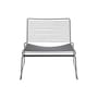Fauteuil bas Hee métal gris - Hay