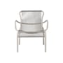 Fauteuil lounge empilable Loop / Corde polypropylène tissée main - Vincent Sheppard