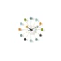 Orologio murale Ball Clock legno multicolore / By George Nelson, 1948-1960 / Ø 33 cm - Vitra