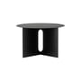 Table basse Androgyne métal noir / Ø 63 x H 38 cm - Audo Copenhagen