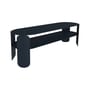 Console basse Bebop métal bleu / 120 x 40 x H 42 cm - Fermob