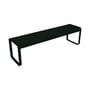 Bank Bellevie metall schwarz L 161 cm - 4-Sitzer - Fermob