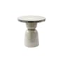 Beistelltisch Pawn keramik grau / Ø 40 x H 40 cm - POLSPOTTEN