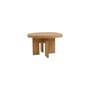 Farmhouse Pond Coffee table natural wood / 51 x 58.8 cm x H 37 cm - Frama 