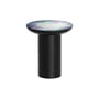 Table d'appoint Francis métal verre noir miroir / Ø 40 x H 45 cm - Miroir - Petite Friture