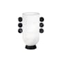 Vaso Como materiale plastico bianco / Effetto marmorizzato - Jonathan Adler