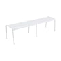 Monceau XL Bench metal white L 160 cm / 3 to 4 seaters - Fermob