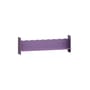 Mensola a muro Pli Vague by Uchronia metallo viola / L 60 x P 15 cm - TIPTOE
