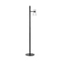 Nocturne 1 - Cone Floor lamp glass black / LED - Adjustable - Flos