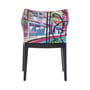 Poltrona imbottita Madame tessuto multicolore / By Emilio Pucci - Kartell
