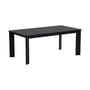 Table à rallonge Chisel 630 bois noir / L 180/280 cm x 95 cm - Hay