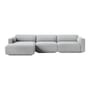 Canapé d'angle Develius E / 4 places - L 309 cm / Dormeuse gauche - &tradition