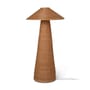 Lampadaire Dou fibre végétale beige bois naturel / Rotin tressé main - Ø 71 x H 131 cm - Ferm Living