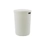 Panier à linge Hide tissu blanc / Feutre recyclé - Ø 46,5 x H 64.5 cm - Normann Copenhagen