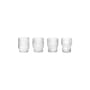 Set de 4 verres Ripple / Ø 7 x H 9 cm (20 cl) - Ferm Living