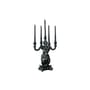 Chandelier Burlesque plastique noir / Chimpanzé - H 48 cm - Seletti