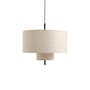 Margin Pendant textile beige / Ø 68 x H 44.5 cm - NEW WORKS